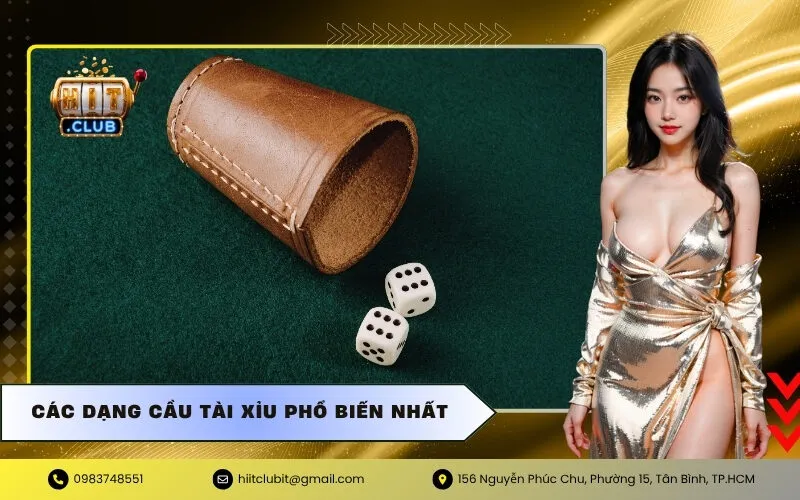 Các Dạng Cầu Tài Xỉu Phổ Biến Nhất
