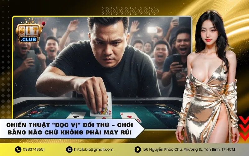 Chiến Thuật "Đọc Vị" Đối Thủ - Chơi Bằng Não Chứ Không Phải May Rủi