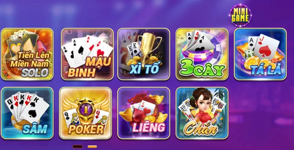 GAME BÀI ĐỔI THƯỞNG ĐỈNH CAO