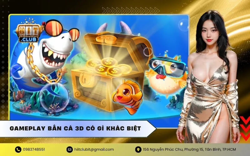 Gameplay Bắn Cá 3D Có Gì Khác Biệt